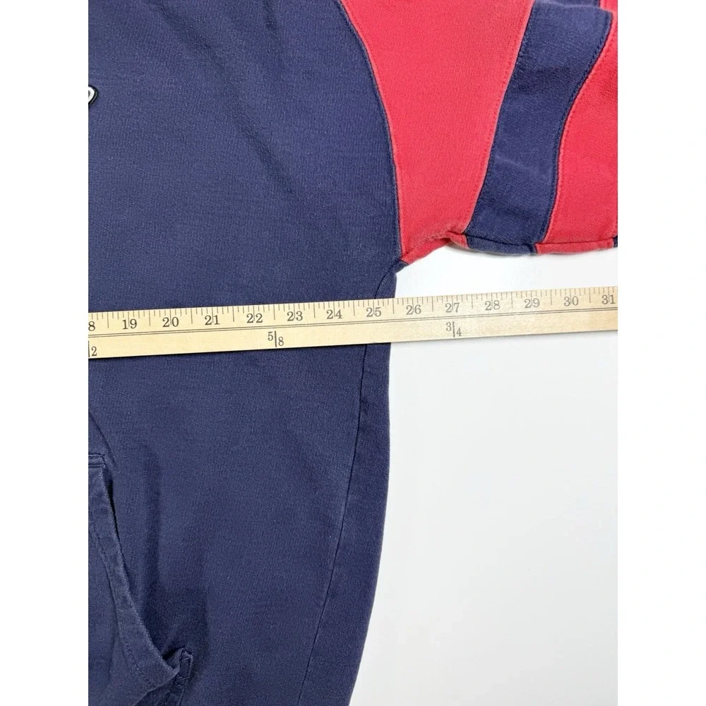 Vintage Arizona Wildcats Hoodie NCAA XL Blue Red Pullover Sweatshirt Distressed